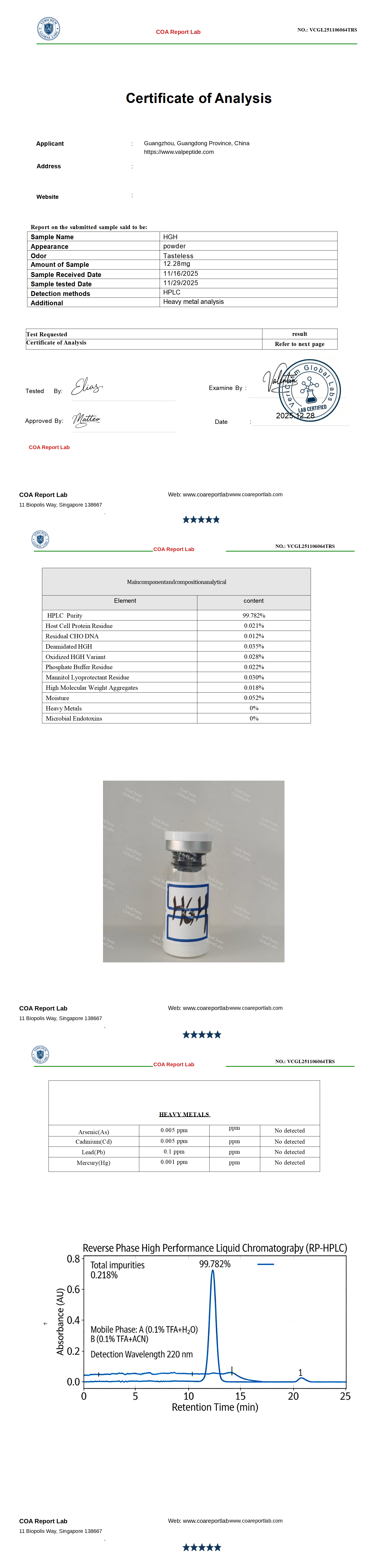 HGH Complete Analysis Report